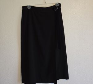 Banana Republic Black Midi Skirt